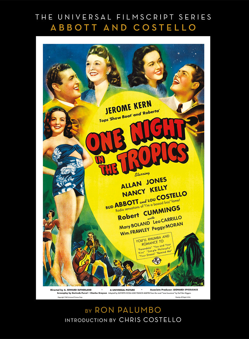 The Universal Film Script Series - Abbott and Costello - One Night in the Tropics (paperback)